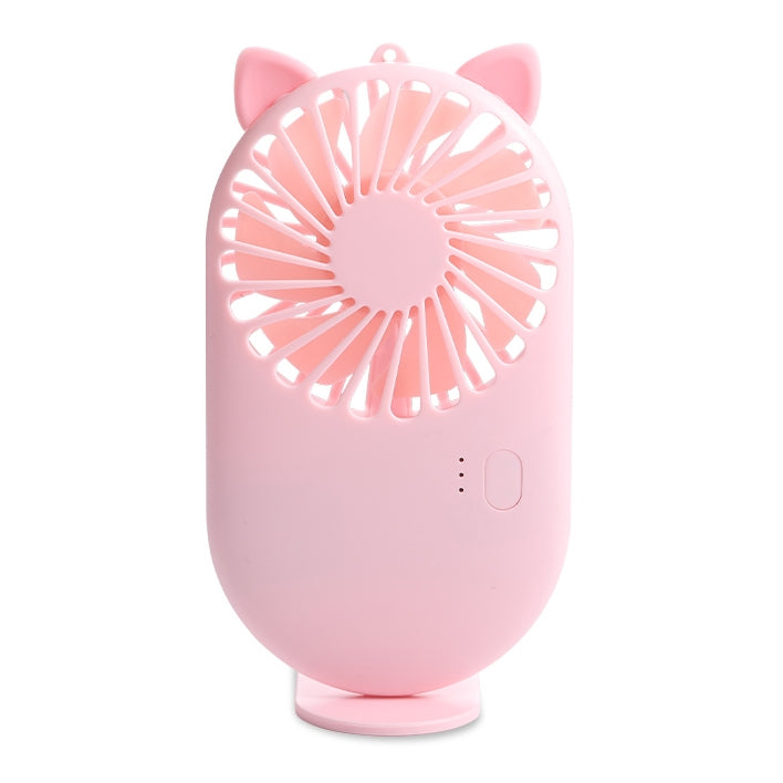 Mini ventilador de bolsillo portátil con carga USB y control de 3 velocidades