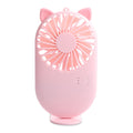 Mini ventilador de bolsillo portátil con carga USB y control de 3 velocidades