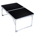 Estera de plástico, mesa portátil ajustable para ordenador portátil, soporte plegable, escritorio de lectura para ordenador, bandeja para cama, Plastic Mat, Plastic Mat (Wood), Plastic Mat (Sapphire Blue)