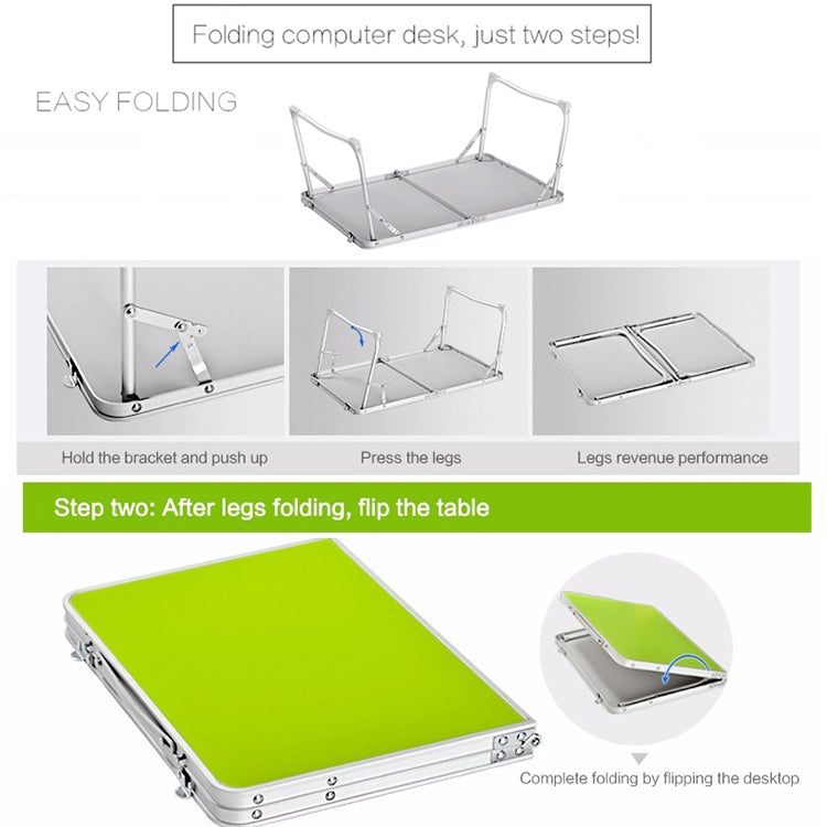 Estera de plástico, mesa portátil ajustable para ordenador portátil, soporte plegable, escritorio de lectura para ordenador, bandeja para cama, Plastic Mat, Plastic Mat (Wood), Plastic Mat (Sapphire Blue)