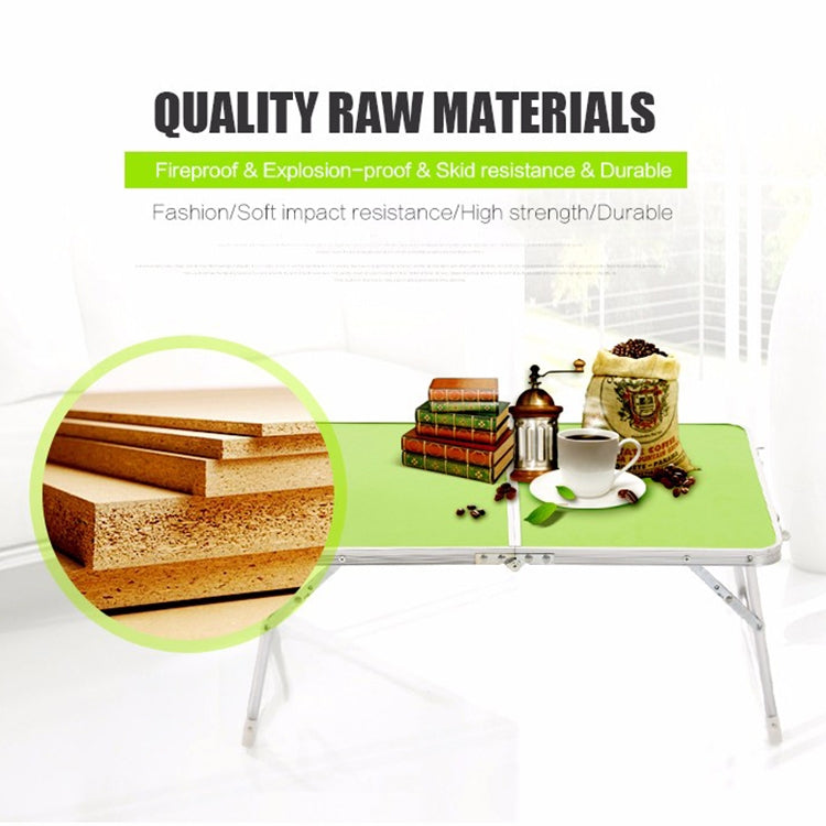 Estera de plástico, mesa portátil ajustable para ordenador portátil, soporte plegable, escritorio de lectura para ordenador, bandeja para cama, Plastic Mat, Plastic Mat (Wood), Plastic Mat (Sapphire Blue)
