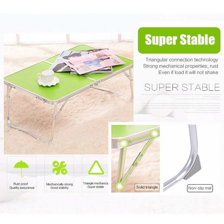 Estera de plástico, mesa portátil ajustable para ordenador portátil, soporte plegable, escritorio de lectura para ordenador, bandeja para cama, Plastic Mat, Plastic Mat (Wood), Plastic Mat (Sapphire Blue)