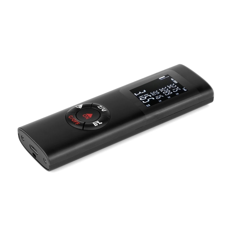 JQ-60 Mini medidor de distancia láser 60 m Telémetro láser de mano digital recargable, 60m
