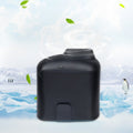 Ventilador USB de cintura colgante creativo portátil con tres velocidades de viento ajustables, Black, Grey