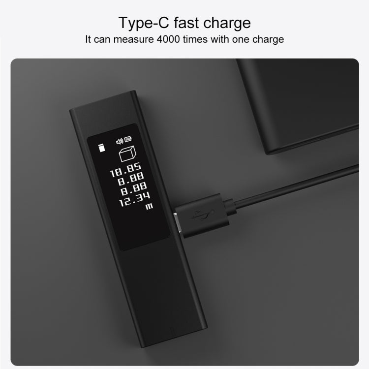 Telémetro láser infrarrojo de alta precisión con pantalla táctil Original Xiaomi Youpin DUKA LS5