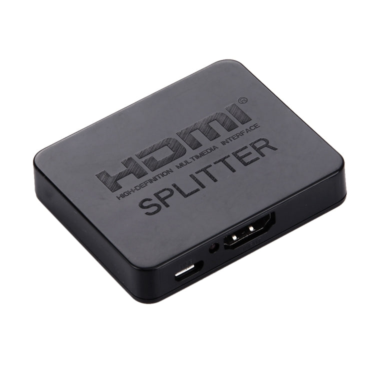 Divisor HDMI 4K Full HD 1080p conmutador de conmutación de vídeo HDMI 1x2 amplificador dividido pantalla Dual para HDTV DVD PS3 Xbox, 4K HDMI (Black), 4K HDMI (White)