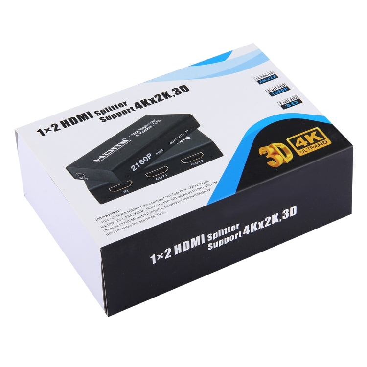 Mini divisor del interruptor de HDMI 1x2 2160P, ayuda 4Kx2K, 3D, Support 4Kx2K, 3D