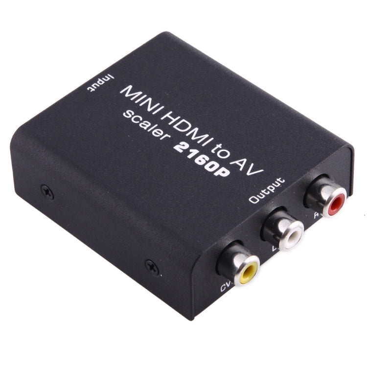 Convertidor de señal de vídeo compuesto Mini HDMI a AV/CVBS, Mini HDMI to AV / CVBS