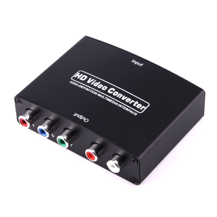 Convertidor adaptador de vídeo 1080P HD HDMI a YPbPr y audio R/L, HDMI to YPbPr+R/L