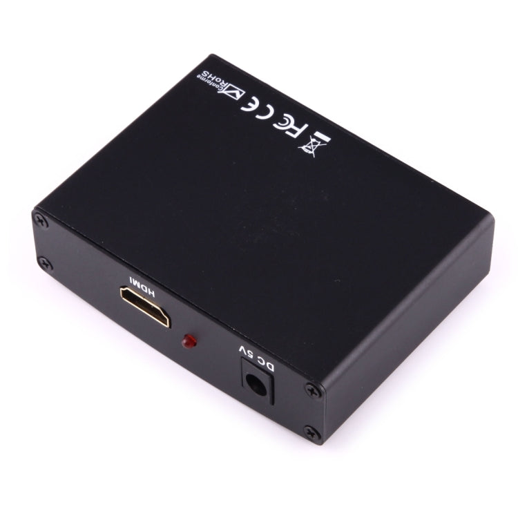 Convertidor adaptador de vídeo 1080P HD HDMI a YPbPr y audio R/L, HDMI to YPbPr+R/L
