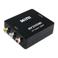 HOWEI HW-2105 Mini AV CVBS/L+R Adaptador convertidor de audio a HDMI, escalador de soporte 1080P, HW-2105 AV to HDMI