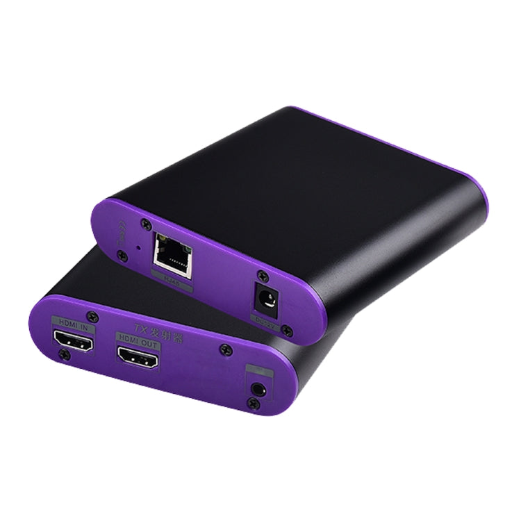 Extensor HDMI CAT871 (receptor y remitente) sobre cable CAT5e/CAT6 con IR, distancia de transmisión: 120 m, CAT871