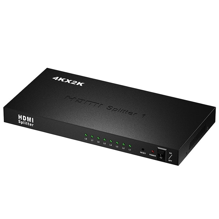 1 x 8 divisor HDMI Full HD 1080P con interruptor, compatible con 3D y 4K x 2K