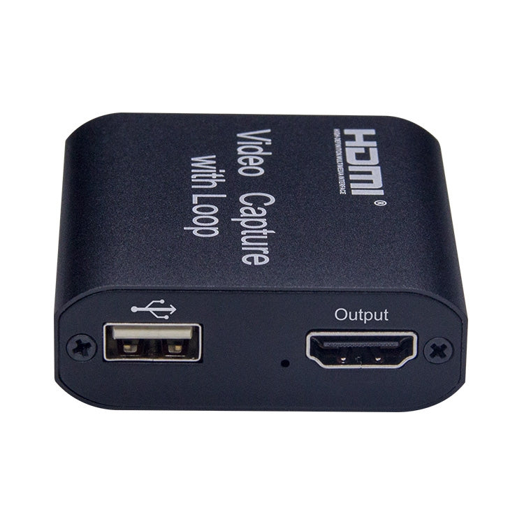 Captura de vídeo USB 2.0 a HDMI 4K HD con bucle