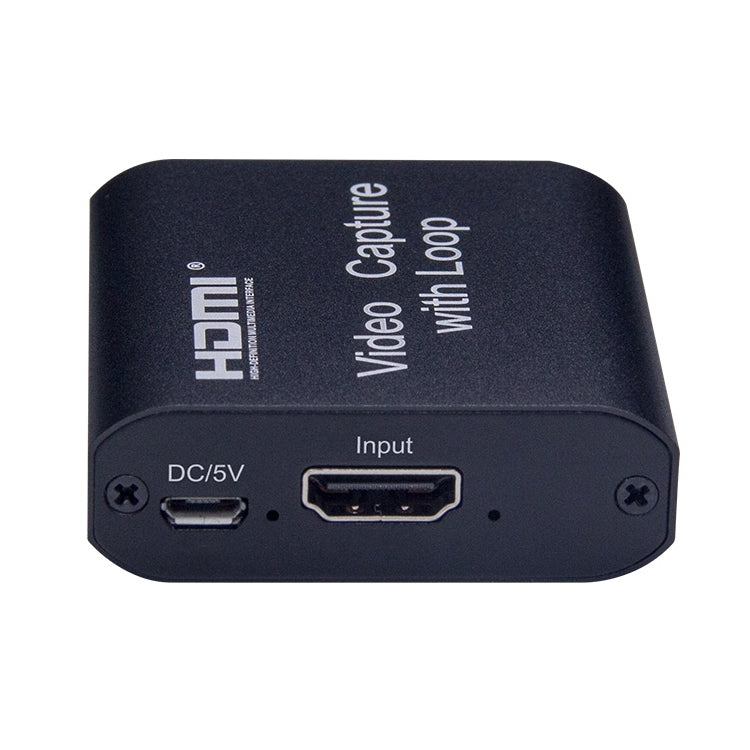 Captura de vídeo USB 2.0 a HDMI 4K HD con bucle