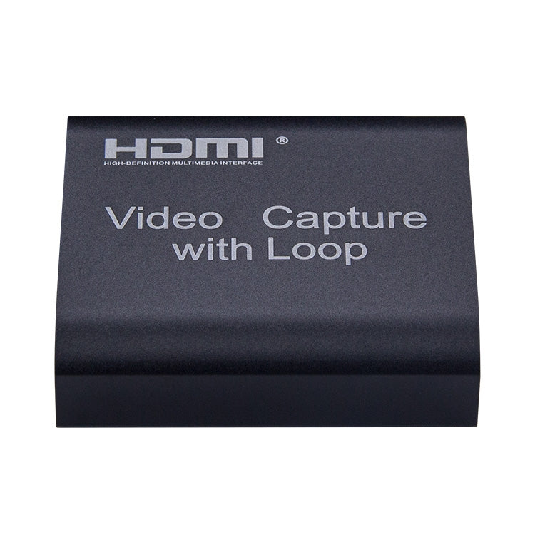 Captura de vídeo USB 2.0 a HDMI 4K HD con bucle