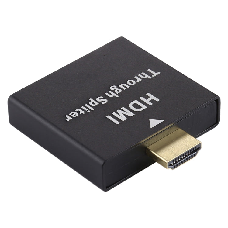 Divisor pasante de aleación de aluminio HDMI de 1 a 2, HDMI Spliter