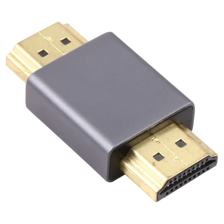 Adaptador HDMI macho a macho con cabezal chapado en oro (negro), HDMI Male to HDMI Male Grey, HDMI Male to HDMI Male Black