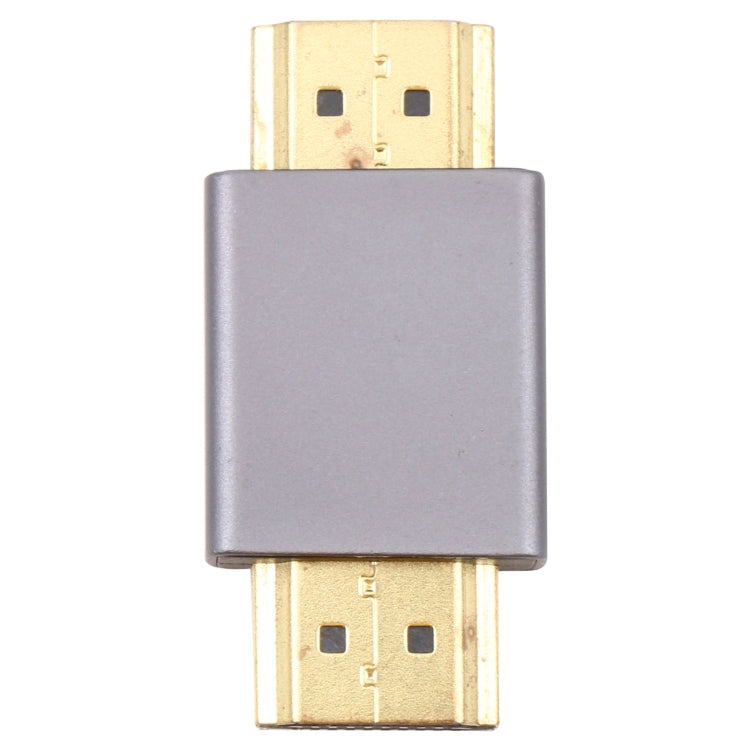 Adaptador HDMI macho a macho con cabezal chapado en oro (negro), HDMI Male to HDMI Male Grey, HDMI Male to HDMI Male Black