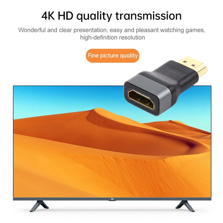 Adaptador HDMI hembra a HDMI macho con cabezal chapado en oro, HDMI Female to HDMI Male