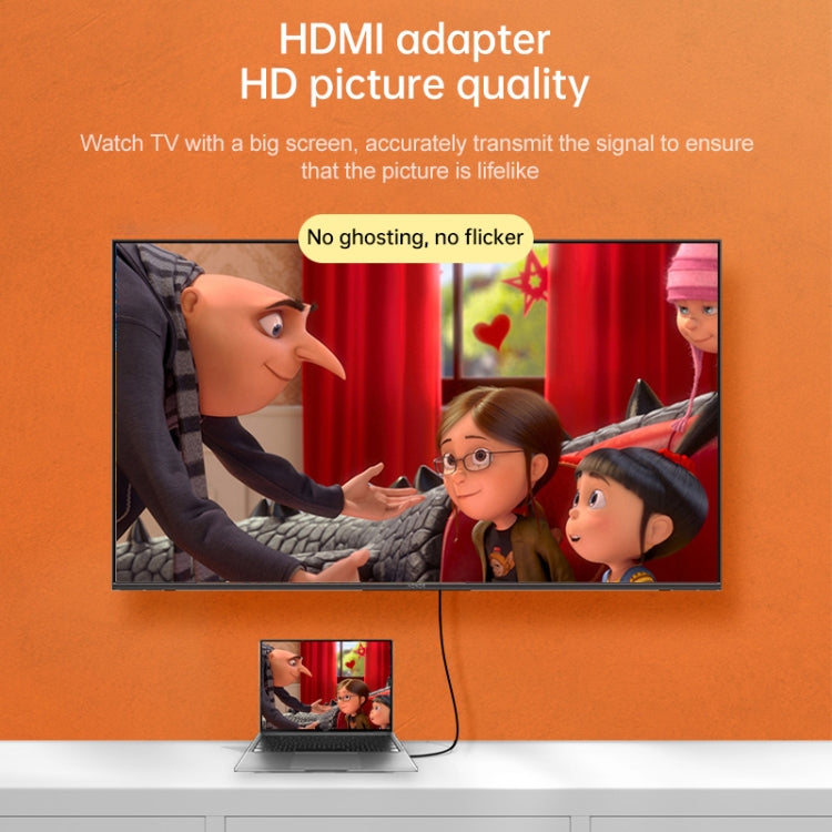 Adaptador HDMI hembra a HDMI macho con cabezal chapado en oro, HDMI Female to HDMI Male