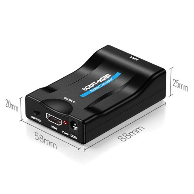 Convertidor SCART a HDMI HDTV1080P HD, SCART to HDMI