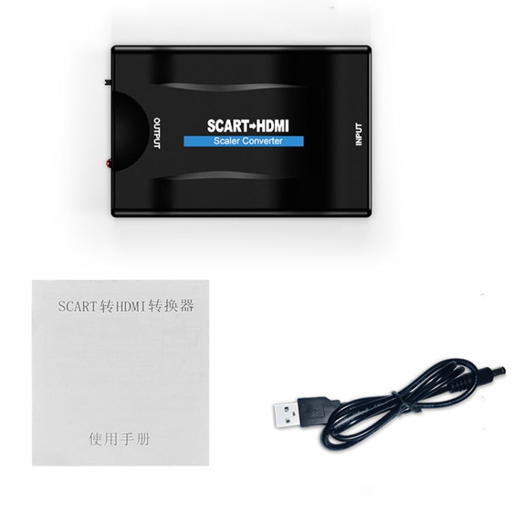Convertidor SCART a HDMI HDTV1080P HD, SCART to HDMI