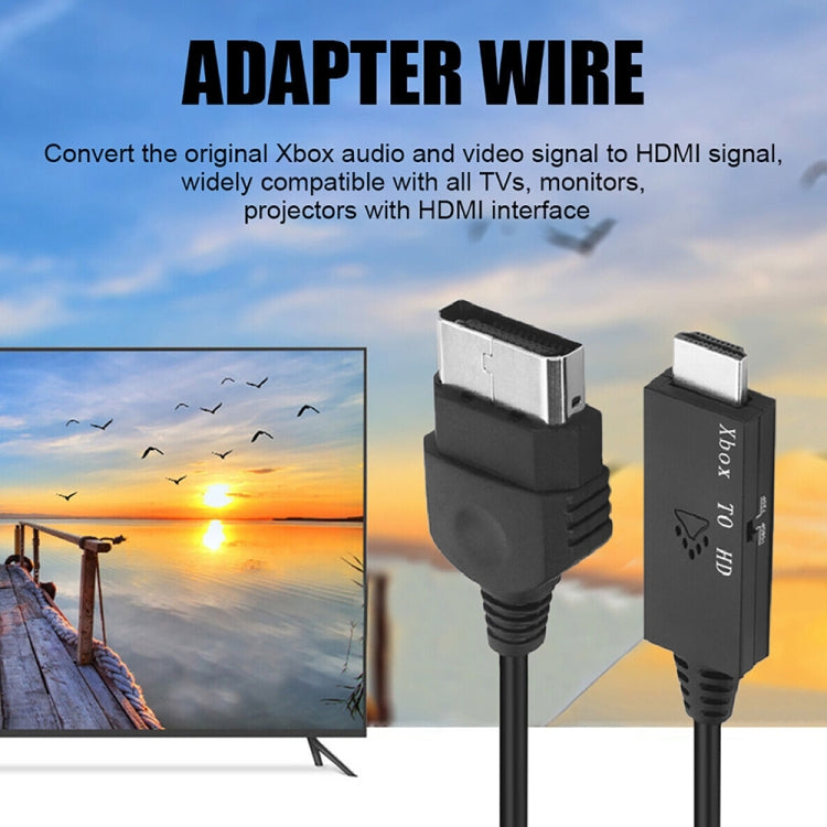 Adaptador de cable de vídeo convertidor analógico digital XBOX a HDMI, Converter Cable