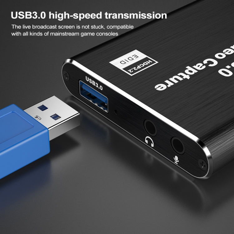 Captura de vídeo USB 3.0 HDMI HD 4K sin unidad
