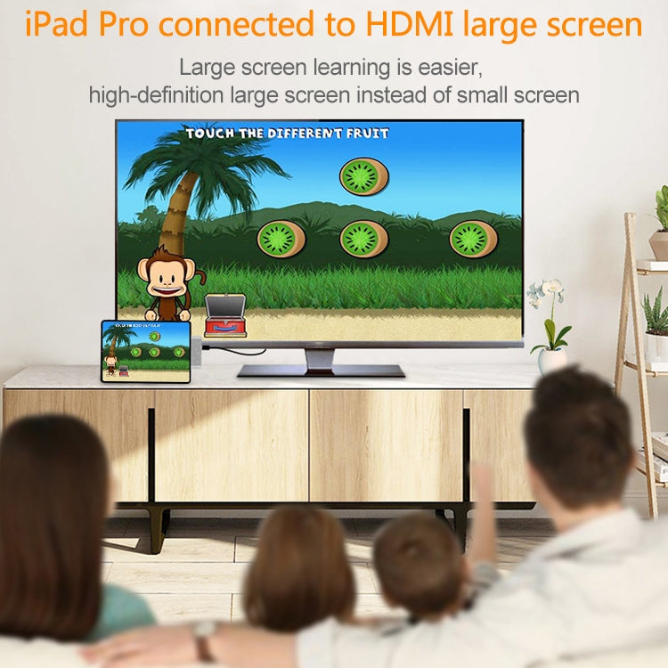 HW-TC29 Adaptador HUB de extensión multifuncional tipo C / USB-C 4 en 1 iPad Pro Hub