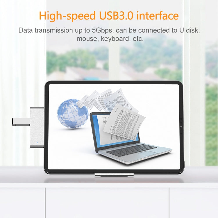 HW-TC29 Adaptador HUB de extensión multifuncional tipo C / USB-C 4 en 1 iPad Pro Hub