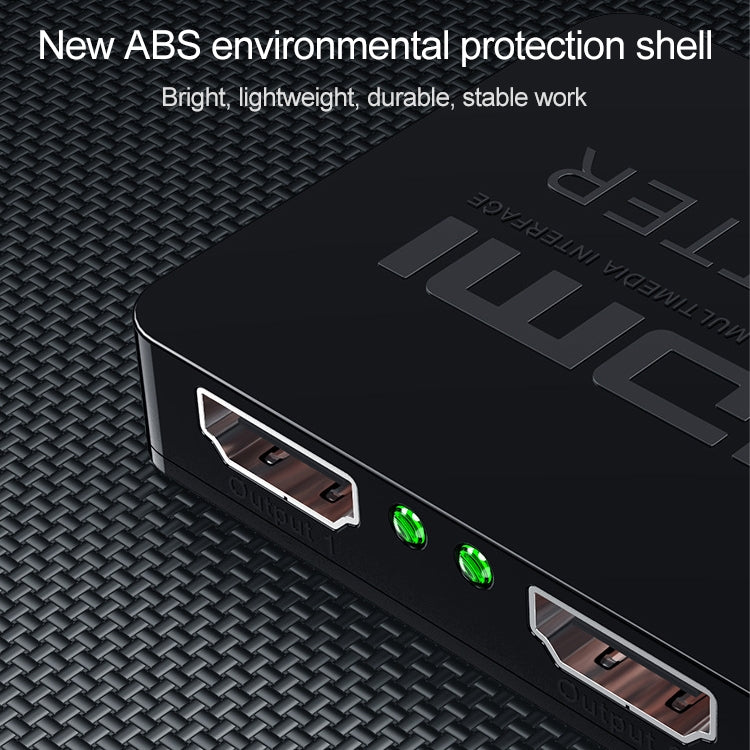 mini divisor del amplificador de 1x2 HDMI, ayuda 3D y 4K x 2K