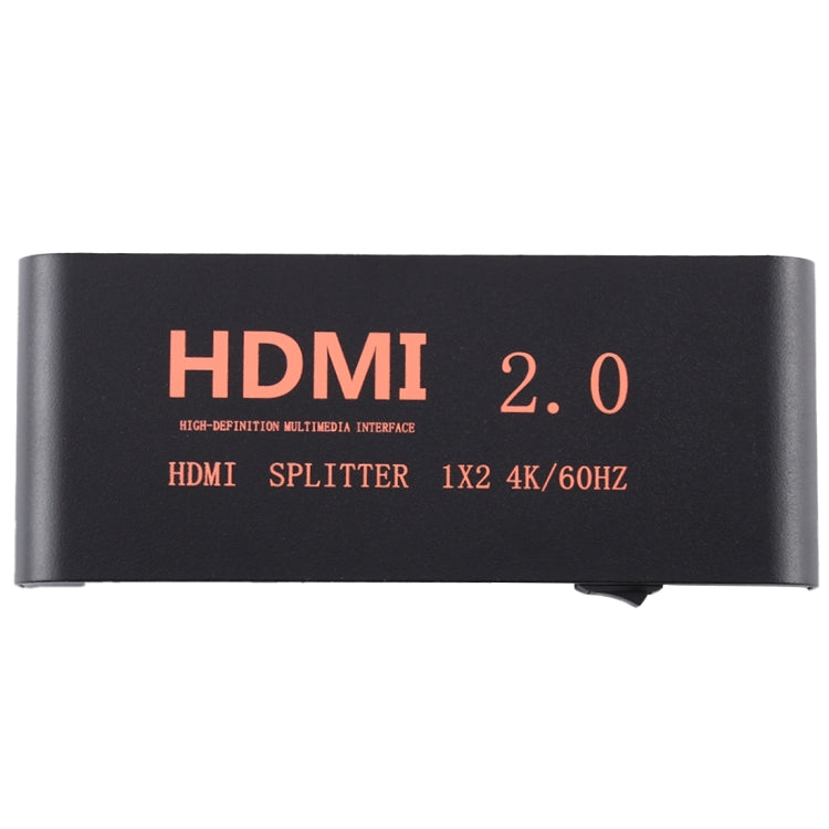 CY-041 Divisor 1X2 HDMI 2.0 4K/60Hz, Enchufe UE, 1X2
