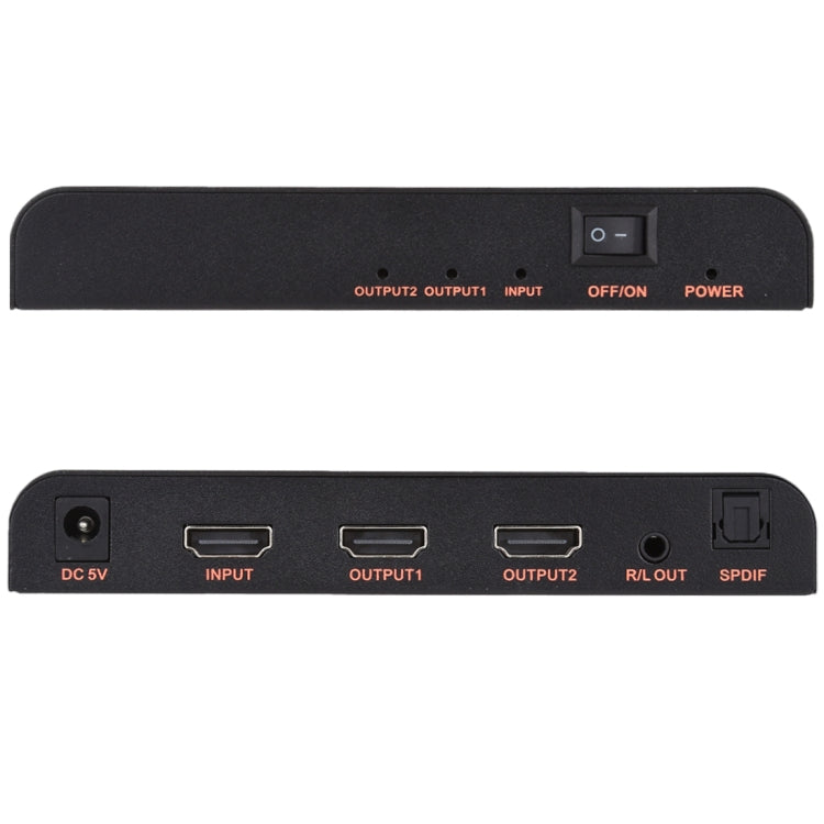 CY-041 Divisor 1X2 HDMI 2.0 4K/60Hz, Enchufe UE, 1X2