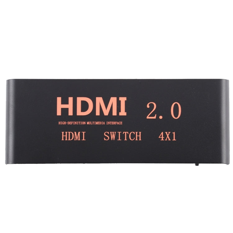 Conmutador 4X1 4K/60Hz HDMI 2.0 con control remoto, enchufe UE, 4X1