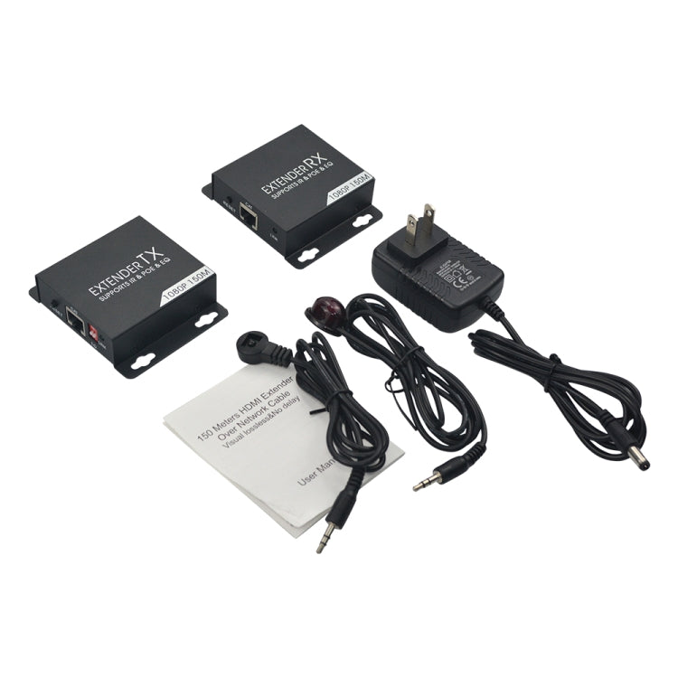 Extensor HDMI visual sin pérdidas y sin demora por cable de red de 150 m, 150m