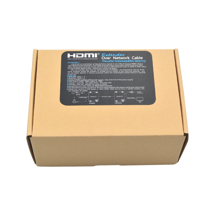 Extensor HDMI visual sin pérdidas y sin demora por cable de red de 150 m, 150m