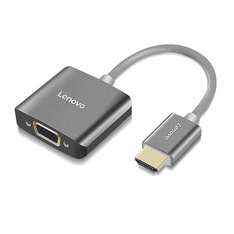 Lenovo F1-H01 HDMI a VGA Cable Convertidor de aleación de aluminio, F1-H01