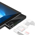 ROCKETEK SK-S4HL RJ45 + 2 x USB 3.0 + HDMI + Lector de Tarjetas de Memoria SD/TF HUB 4K Adaptador HDMI, SK-S4HL
