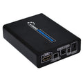 Convertidor de vídeo HDMI a compuesto/AV S-Video RCA CVBS/L/R Adaptador convertidor de vídeo, HDMI to AV + S-Video