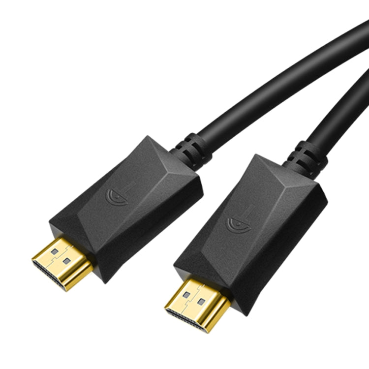 ROCKETEK HDMI01Y-2 HDMI 2.0 4K 30Hz 3D HD Cable HDMI con conector chapado en oro para todos los dispositivos HDMI, longitud: 2 m