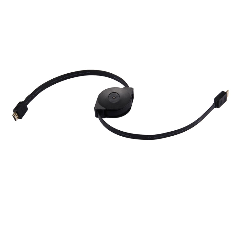 Cable adaptador de conector de audio y vídeo retráctil HDMI macho a HDMI macho de 1 m con adaptadores Mini HDMI y Micro HDMI para monitores y proyectores HDTV, PC, cámaras, tabletas y teléfonos inteligentes