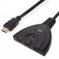 3 en 1 entrada HDMI 4K x 2K HDTV adaptador de interruptor Pigtail divisor HDMI, 1 in 3