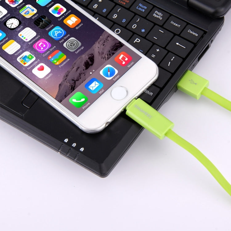 HAWEEL Cable de carga de sincronización de datos Micro USB y 8 pines a USB 2 en 1 de 1 m, 2 in 1, 2 in 1 Cable in two connectors