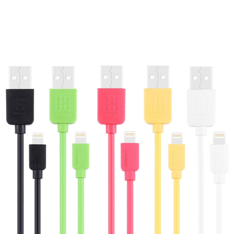 HAWEEL 1m Alta velocidad 35 núcleos 8 pines a cable de carga de sincronización USB para iPhone, iPad, 8 Pin 1m, 8 pin Cable 1m