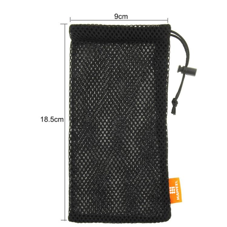 Bolsa HAWEEL para teléfonos inteligentes, banco de energía y otros accesorios, tamaño igual que el teléfono de 5,5 pulgadas, 5.5 inch Grey, 5.5 inch Black