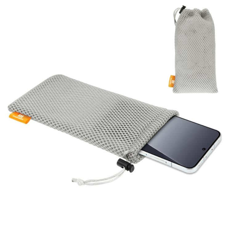 Bolsa HAWEEL para teléfonos inteligentes, banco de energía y otros accesorios, tamaño igual que el teléfono de 5,5 pulgadas, 5.5 inch Grey, 5.5 inch Black