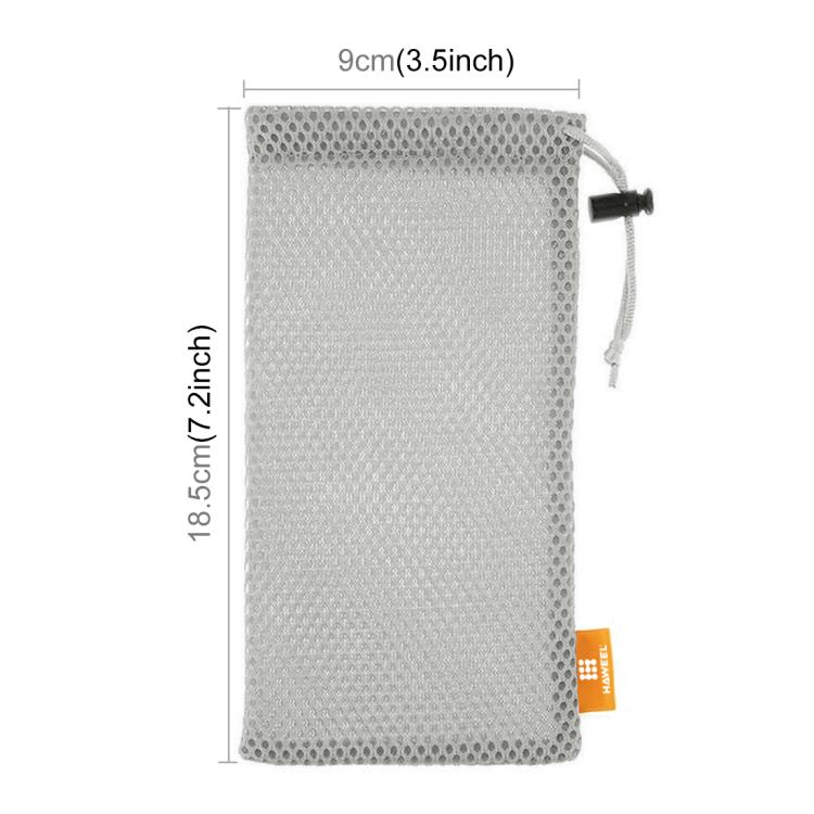 Bolsa HAWEEL para teléfonos inteligentes, banco de energía y otros accesorios, tamaño igual que el teléfono de 5,5 pulgadas, 5.5 inch Grey, 5.5 inch Black
