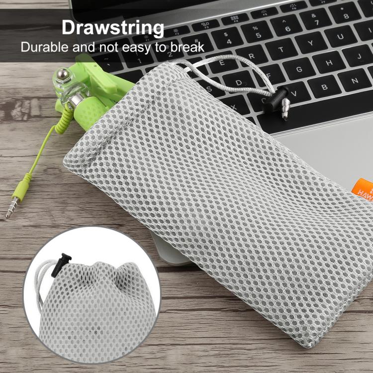 Bolsa HAWEEL para teléfonos inteligentes, banco de energía y otros accesorios, tamaño igual que el teléfono de 5,5 pulgadas, 5.5 inch Grey, 5.5 inch Black