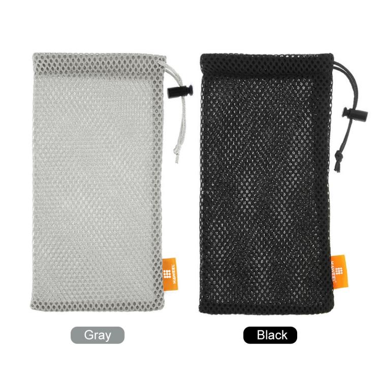 Bolsa HAWEEL para teléfonos inteligentes, banco de energía y otros accesorios, tamaño igual que el teléfono de 5,5 pulgadas, 5.5 inch Grey, 5.5 inch Black